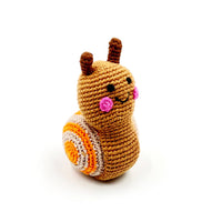 Baby Snail Rattle – Garden-Themed Toy