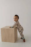 Dirt Bikes Long Sleeve Zip Romper