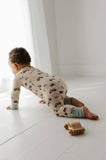 Dirt Bikes Long Sleeve Zip Romper
