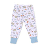 Football Check - Bamboo Loungewear Set