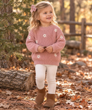 Daphne Sweater - Rose