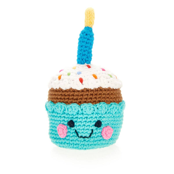 Pretend Play Food Rattle - Birthday Cupcake