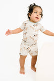Dream Gallop Bamboo Shorts Set