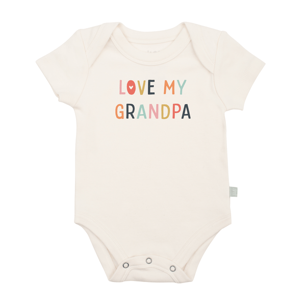 Love My Grandpa Organic Cotton Bodysuit