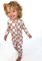 Dune Checkered Bamboo Sleeper