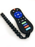 Silicone Teether- Remote Control with a Clip