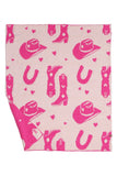 Lux Cowgirl/Cowboy Throw Blanket