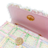 Pastel Tweed Purse