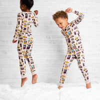 90's Retro 2-Pc Bamboo Pajama Set