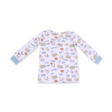 Football Check - Bamboo Loungewear Set