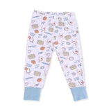 Football Check - Bamboo Loungewear Set