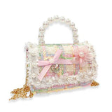Pastel Tweed Purse