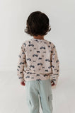 Dirt Bikes Raglan Sweatshirt