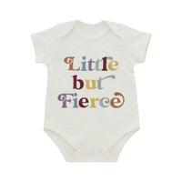 Little but Fierce Cotton Baby Onesie
