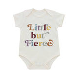 Little but Fierce Cotton Baby Onesie