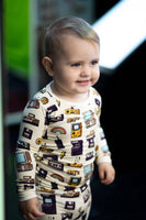 90's Retro 2-Pc Bamboo Pajama Set