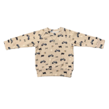 Dirt Bikes Raglan Sweatshirt
