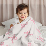 Lux Bow Throw Blanket