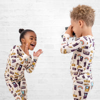 90's Retro 2-Pc Bamboo Pajama Set