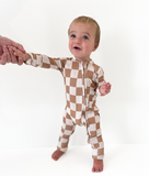 Dune Checkered Bamboo Sleeper