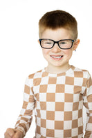 Dune Checkered Bamboo PJ Set