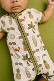 Seaside Bamboo Shortie Romper