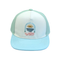 Happiness Comes In Waves Kids Snapback Hat