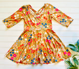 Falling for Floral Bamboo Twirl Dress