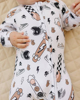 Sk8er Bamboo Zip Romper