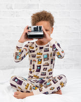 90's Retro 2-Pc Bamboo Pajama Set