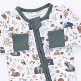 Southern Woodland Animals - Bamboo Convertible Romper