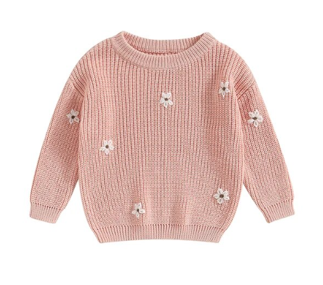 Daphne Sweater - Petal Pink