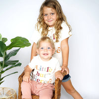 Little but Fierce Cotton Baby Onesie