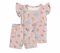 Seaside Sweets Bamboo 2pc Shorts Set