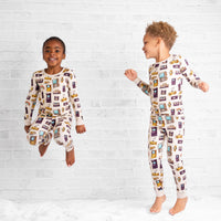 90's Retro 2-Pc Bamboo Pajama Set