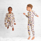 90's Retro 2-Pc Bamboo Pajama Set