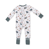 Southern Woodland Animals - Bamboo Convertible Romper