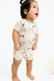 Dream Gallop Bamboo Shorts Set