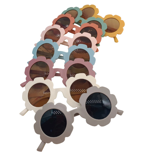 Vintage Flower Sunglasses - *New Matte Colors*