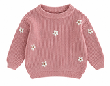 Daphne Sweater - Rose