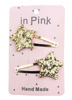 Glitter & Sparkle Hair Clip Sets - Multiple Colors