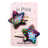 Glitter & Sparkle Hair Clip Sets - Multiple Colors